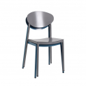 Стул металлический Fenny Day 767 алюминий синий Фото 8