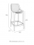Комплект пластиковых полубарных стульев Air Bar 65 Set 2
