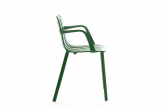 Кресло металлическое Magis Plato алюминий зеленый Фото 4