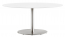 Стол ламинированный PEDRALI Inox Table нержавеющая сталь, компакт-ламинат HPL матовый стальной, белый Фото 2