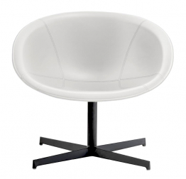 Кресло вращающееся с обивкой-thumbs-Фото1