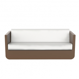 Диван пластиковый с подушками Ulm Basic