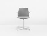 Кресло офисное вращающееся PEDRALI Noa сталь, алюминий, поликарбонат, ткань Фото 4