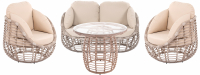 Комплект плетеной мебели Lotus