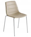 Стул пластиковый с обивкой Gaber Dress Alhambra NA металл, технополимер, экокожа Фото 1