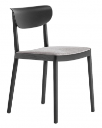 Стул деревянный с мягким сиденьем-thumbs-Фото1