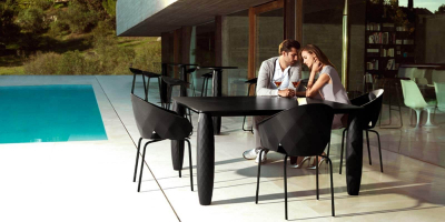 Стол обеденный ламинированный Vondom Vases Basic полиэтилен, компакт-ламинат HPL Фото 5