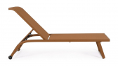 Шезлонг-лежак текстиленовый Garden Relax Taylor алюминий, текстилен орех пекан Фото 4