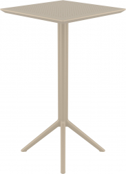 Стол пластиковый барный складной Sky Folding Bar Table 60