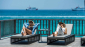 Лежак плетеный с матрасом Skyline Design Horizon алюминий, полиэстер, sunbrella черный, темно-серый, бежевый Фото 7