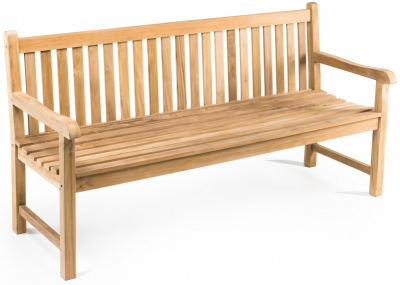 Скамейка деревянная RosaDesign Oxford тик натуральный Фото 1