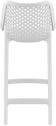 Стул пластиковый полубарный Siesta Contract Air Bar 65 стеклопластик белый Фото 9