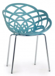 Кресло пластиковое Flora-ML, 590х600х810 мм