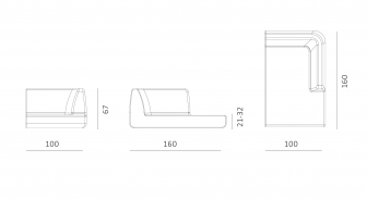 Кушетка левая плетеная с подушкой-thumbs-Фото3
