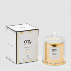 Аромасвеча под колпаком Темный Ром (Dark Rum) EDG Candle стекло, воск Фото 1