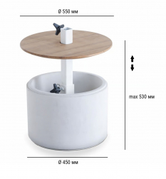 База утяжелительная с регулируемым столиком Lipari-thumbs-Фото3