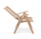 Кресло деревянное складное Garden Relax Maryland тик коричневый Фото 6