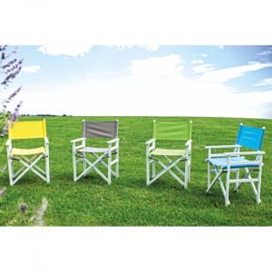 Кресло деревянное складное Garden Relax Sun дерево, полиэстер зеленый Фото 3