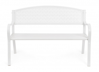 Скамейка металлическая двухместная-thumbs-Фото4