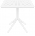 Комплект пластиковой мебели Siesta Contract Sky Air XL металл, пластик белый Фото 5