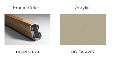 Зонт профессиональный 3х3 м Higold Levia алюминий, акрил тик, тортора Фото 3