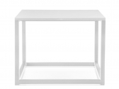 Столик кофейный PEDRALI Code сталь, компакт-ламинат HPL белый Фото 1