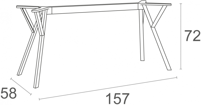 Подстолье пластиковое Max Legs XL