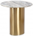 Столик кофейный мраморный Garden Relax Cadmus сталь, мрамор Фото 1