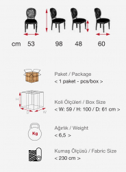 Стул деревянный с обивкой-thumbs-Фото3