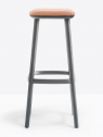 Табурет барный с обивкой PEDRALI Babila алюминий, ясень, ткань Фото 9