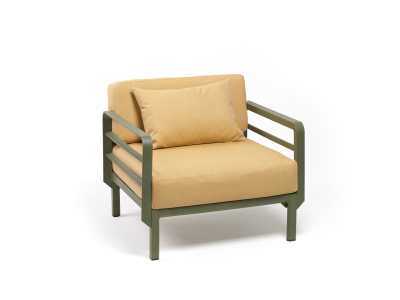 Кресло пластиковое с подушками Nardi Maximo Poltrona EXTRA_Studio стеклопластик, Sunbrella кактус, Sunlight Фото 6