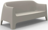 Диван пластиковый Vondom Solid Basic полипропилен слоновая кость Фото 1