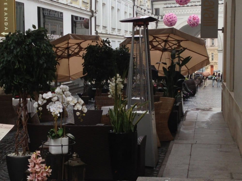 Летняя веранда ресторана, г. Москва