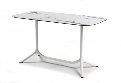 Подстолье двойное металлическое складное Scab Design Tripe Double Folding сталь белый Фото 9