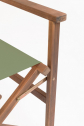 Кресло деревянное складное Garden Relax Noemi Director акация, полиэстер коричневый, мускусно-зеленый Фото 6