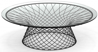 Стол стеклянный кофейный-thumbs-Фото1