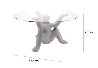 Стол обеденный стеклянный-thumbs-Фото3