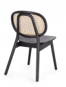 Стул деревянный Garden Relax Adolis вяз, искусственный ротанг черный Фото 4
