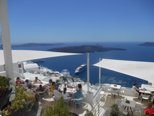 Onar Wine Bar, Санторини, Греция