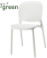 Стул пластиковый Scab Design Hug Go Green технополимер лен Фото 5