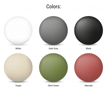 Табурет пластиковый Siesta Contract Tom 45 стеклопластик белый Фото 3