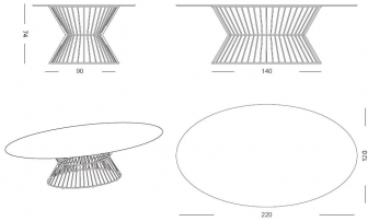 Стол обеденный мраморный-thumbs-Фото3
