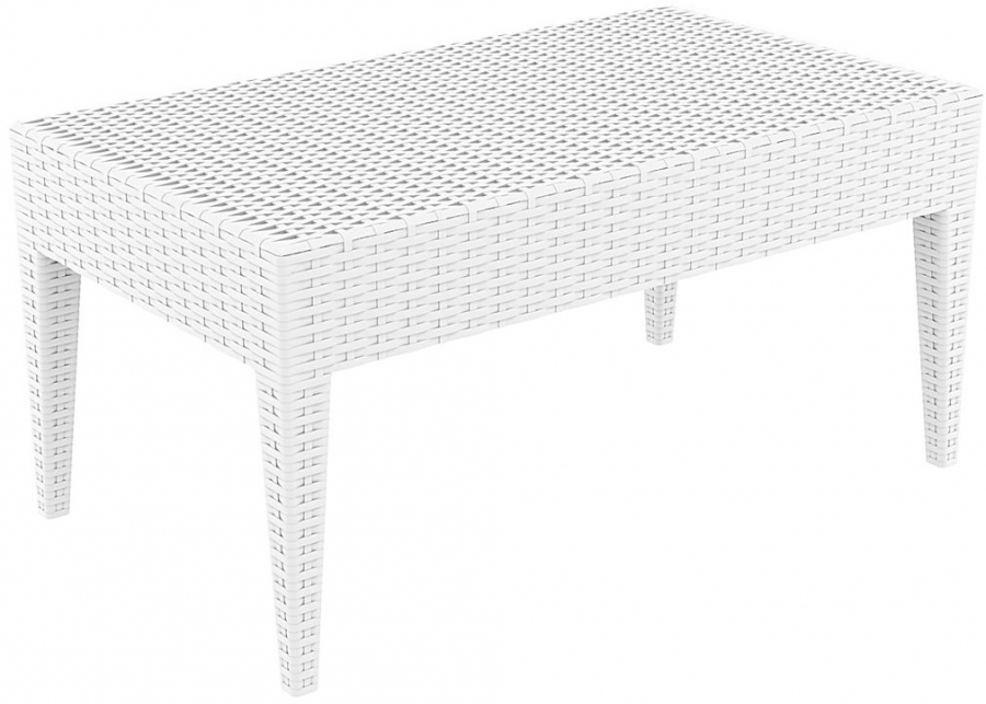 Столик пластиковый плетеный журнальный Miami Lounge Table