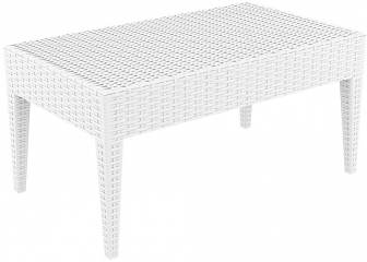 Столик пластиковый плетеный журнальный-thumbs-Фото1