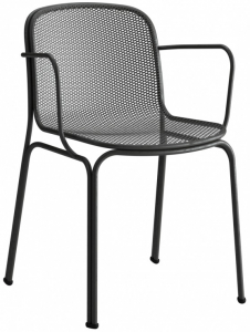 Кресло металлическое Colos Villa 2 нержавеющая сталь Фото 1