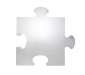 Светильник пластиковый Пазл SLIDE Puzzle Lighting полиэтилен белый Фото 4
