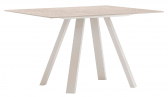 Стол ламинированный PEDRALI Arki-Table Outdoor сталь, алюминий, компакт-ламинат HPL бежевый, бежевый каменный Фото 1