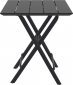 Стол пластиковый складной Siesta Contract Helen Folding Table 60 пластик черный Фото 7