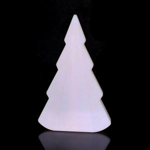 Светильник пластиковый ель LED Christmass Tree полиэтилен белый Фото 1