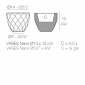 Кашпо пластиковое Vondom Vases Basic полиэтилен Фото 2